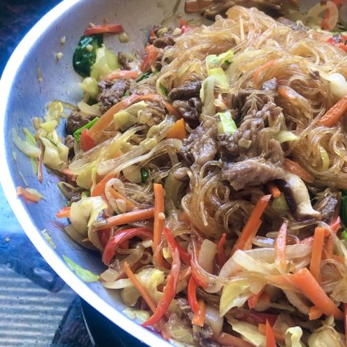 Korean Jap Chae Noodles - Lean Bellas Kitchen