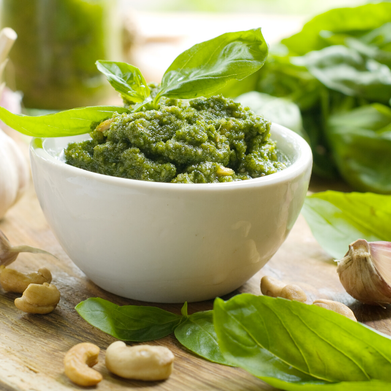 Parsley and Basil Pesto Lean Bellas Kitchen