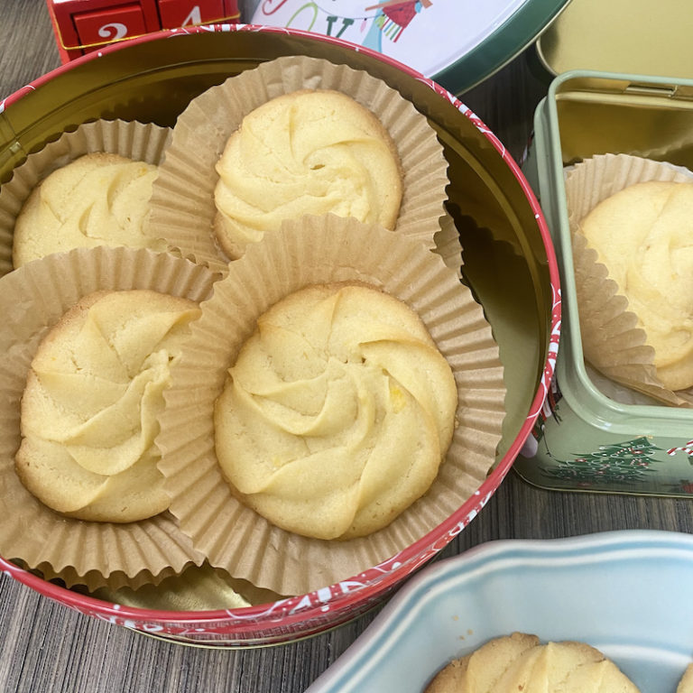 Lemon Butter Cookies - Lean Bellas Kitchen