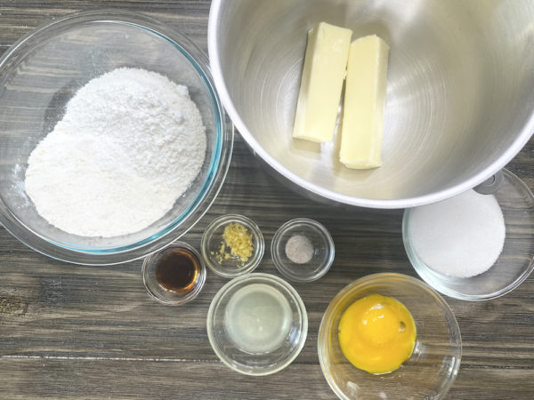 Lemon Butter Cookies - Lean Bellas Kitchen