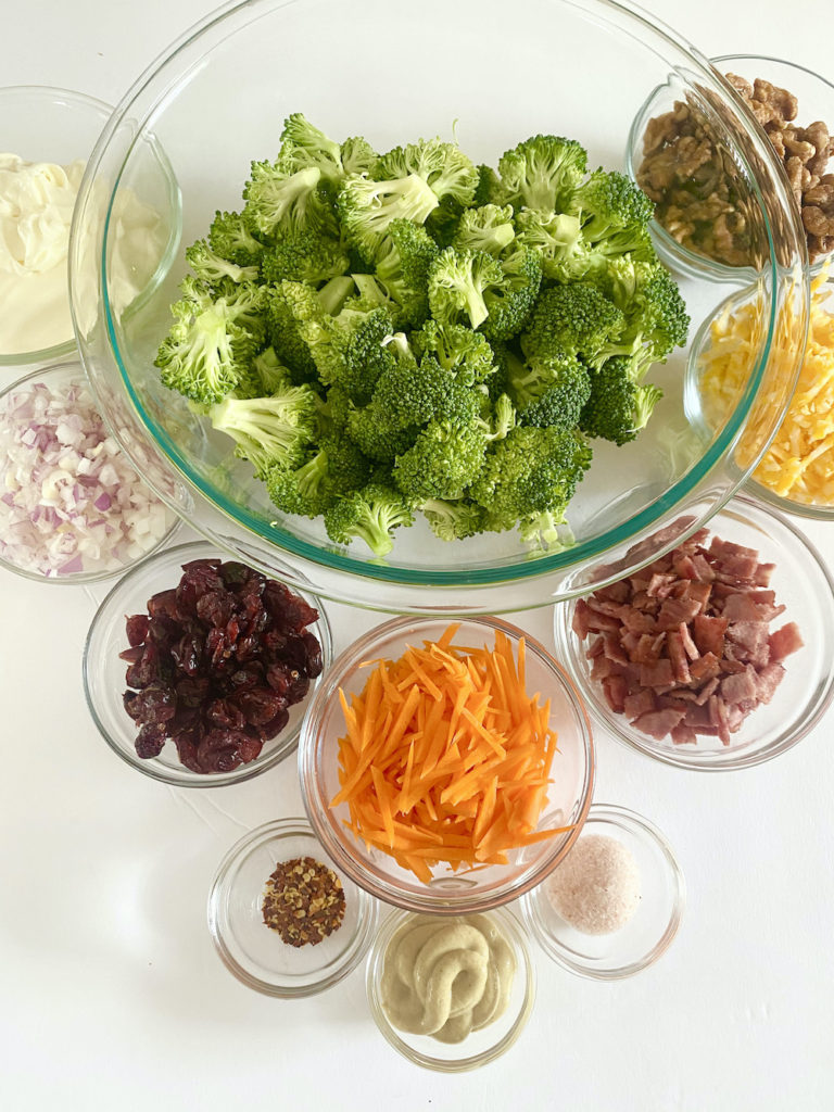 Creamy Broccoli Salad - Lean Bellas Kitchen