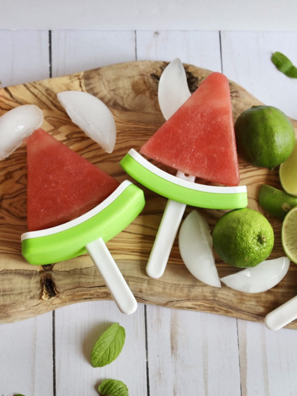 Homemade Watermelon Popsicles Lean Bellas Kitchen 7628