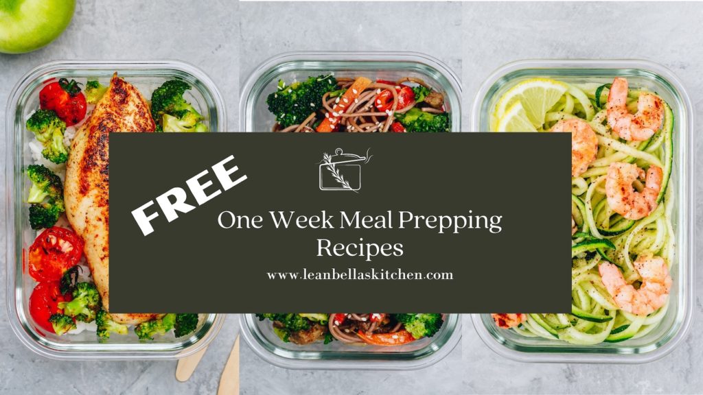 one week meal prepping recipes