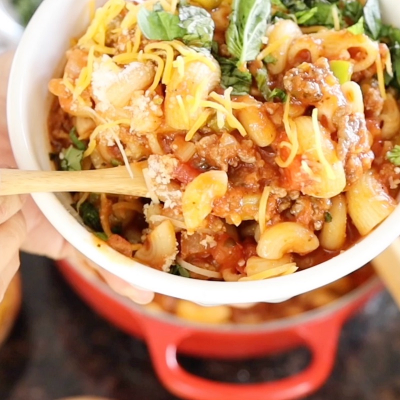 pasta in a bowl