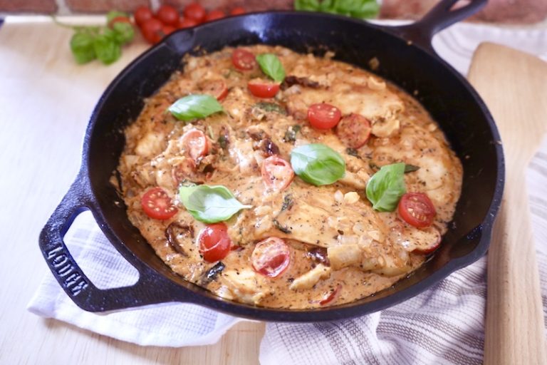 Creamy Tuscan Chicken Lean Bellas Kitchen   Tuscan Chicken 3 768x512 