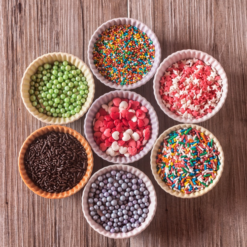 Sprinkles for Homemade Chocolate Covered Strawberries