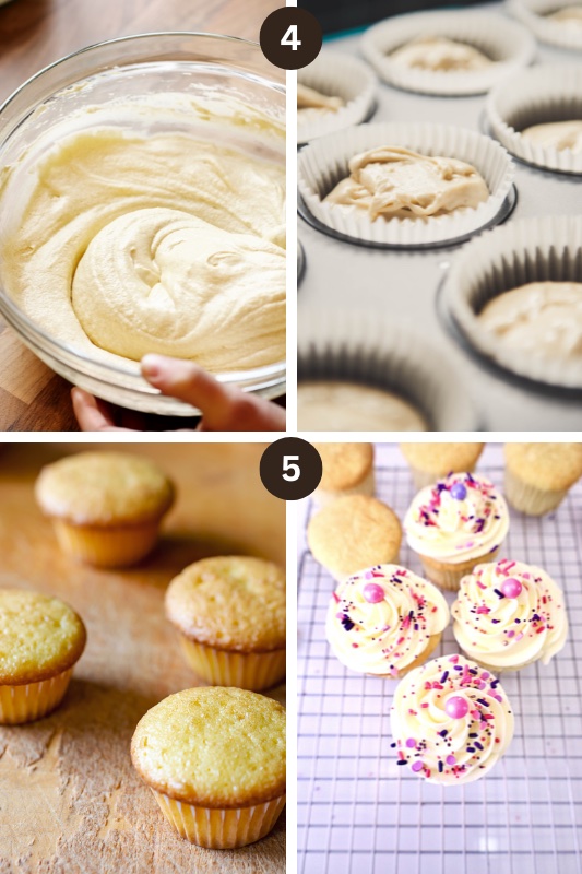 The Best Vanilla Cupcakes second instructions image