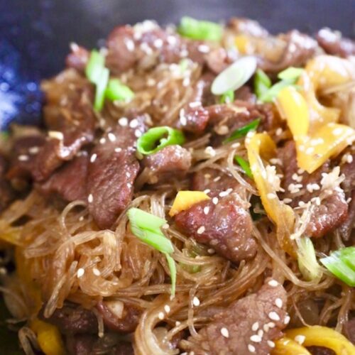 Beef Ramen Noodle Stir Fry - Lean Bellas Kitchen