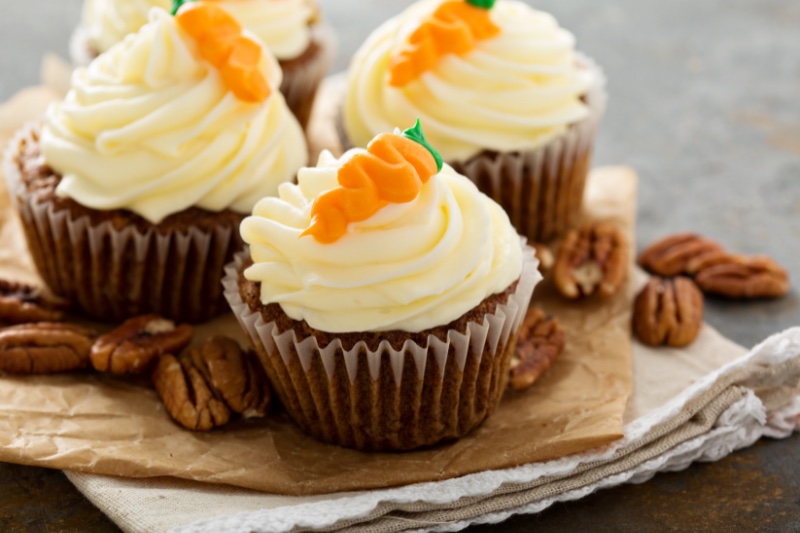 Best Carrot Cake Cupcakes horizontal image