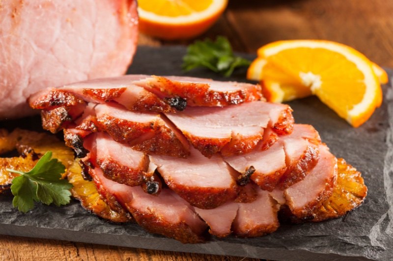 Easy Ham Recipe horizontal image at the top