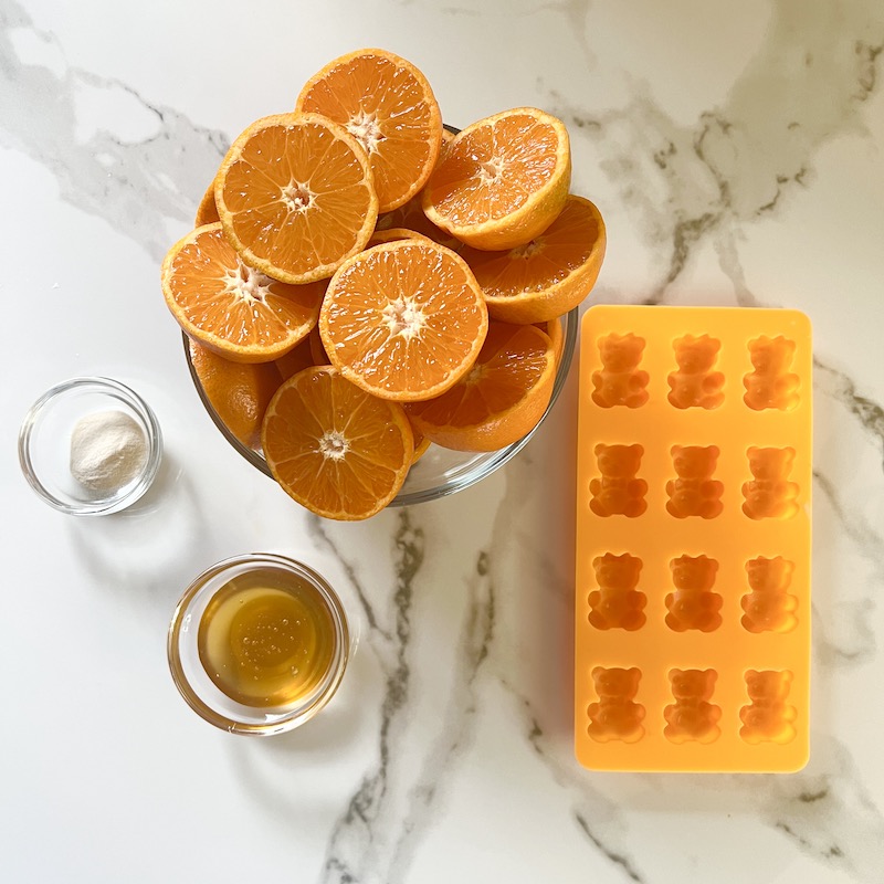 Mandarin Orange Jello Treats ingredient image. 