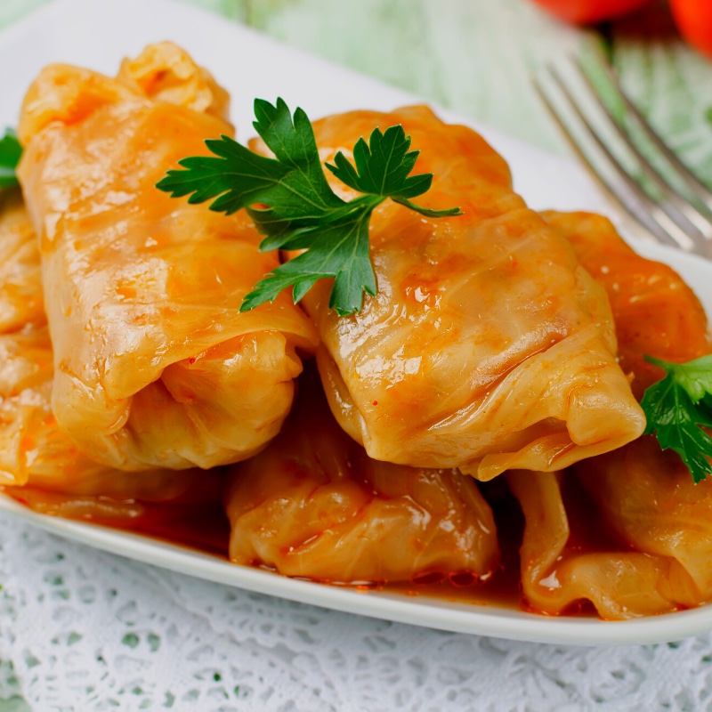 Stuffed Cabbage Rolls square image