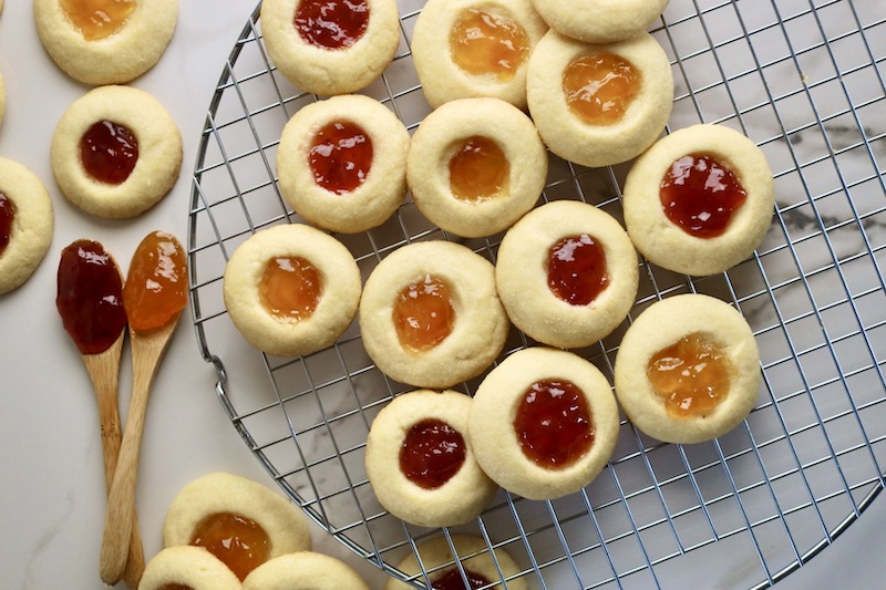 Thumbprint Cookies horizontal image