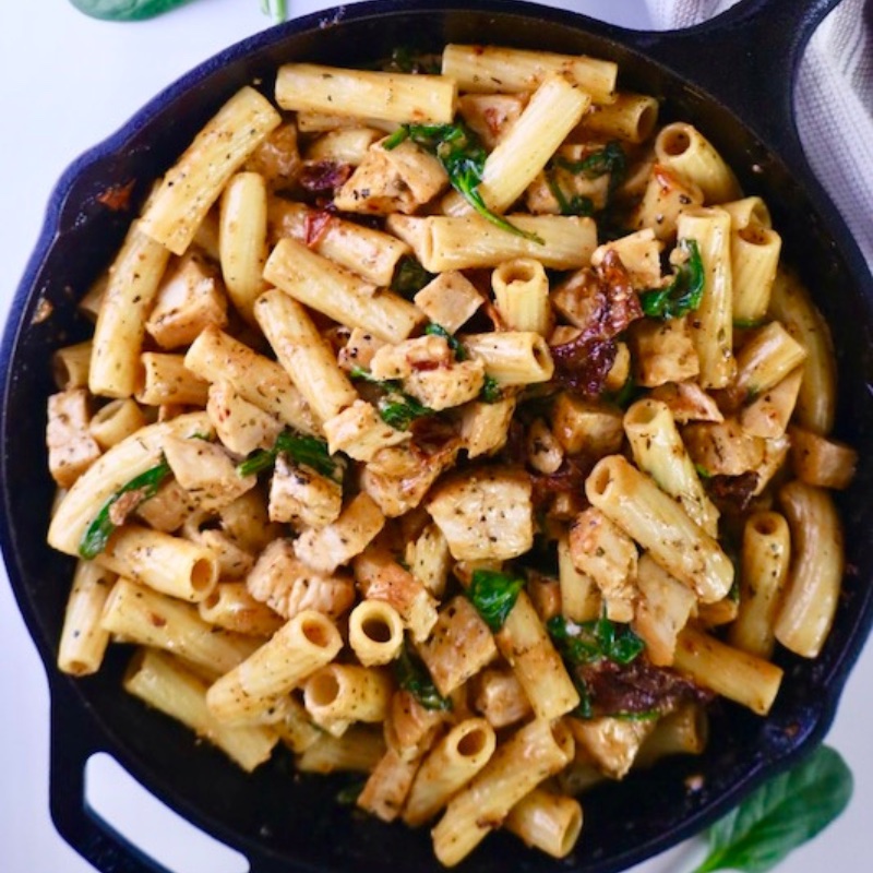 Creamy Tuscan Chicken and Pasta