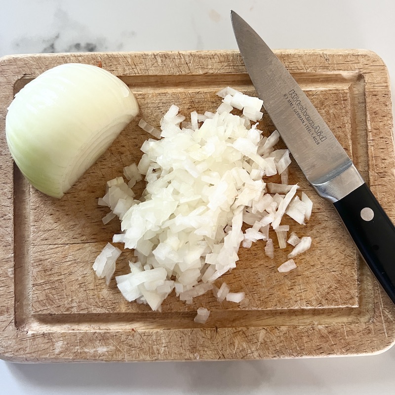 Chopped onion