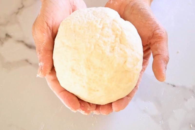 Homemade Pizza Dough Recipe horizontal image