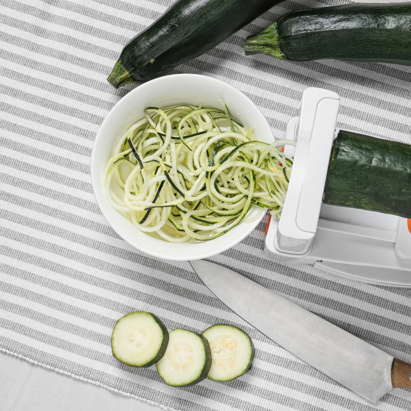 Steak Stir Fry with Zucchini Noodles on how to make zoodles