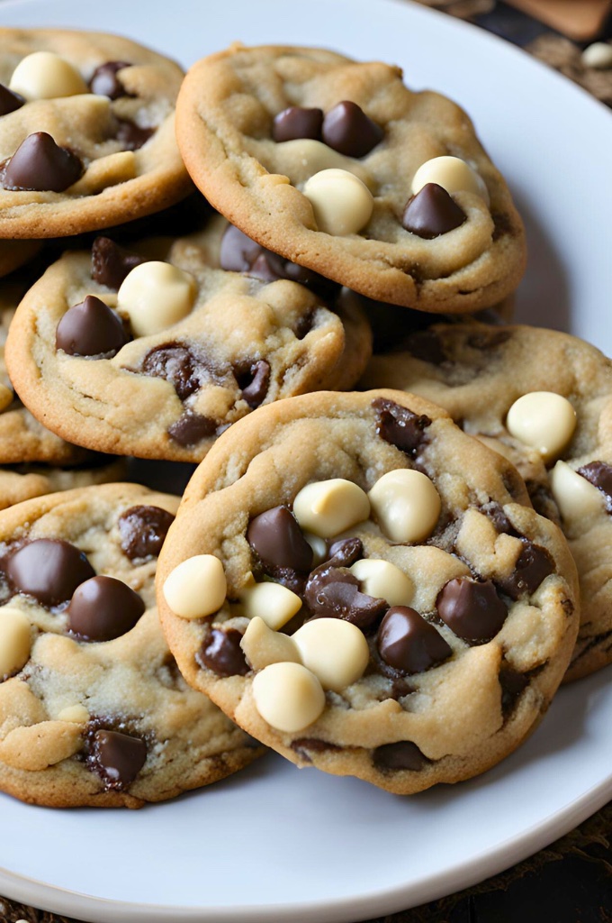 Triple Treat Chocolate Chip Cookie vertical image